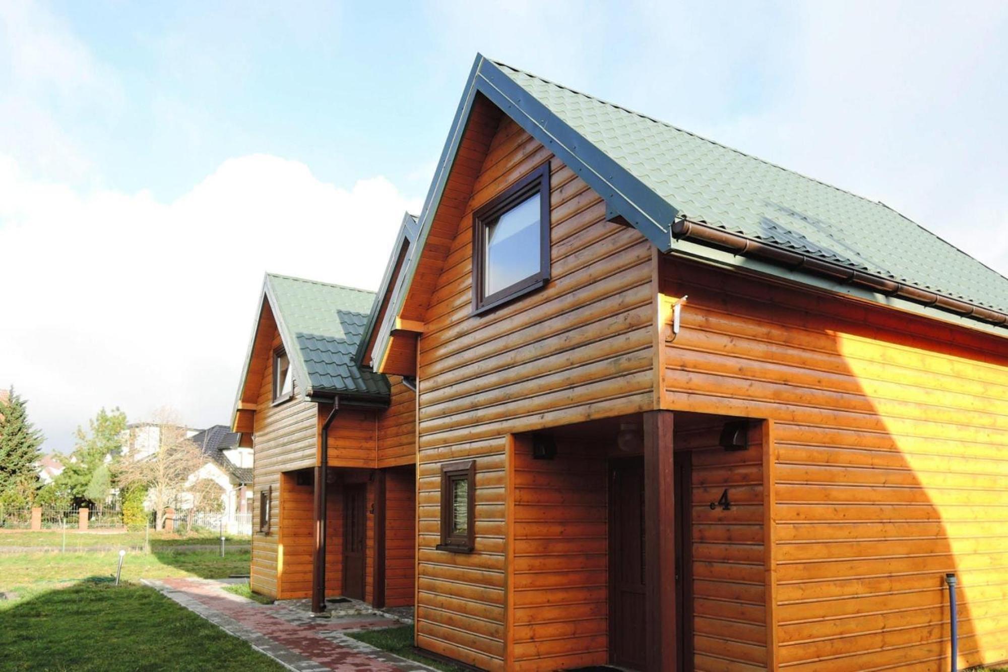 Villa Modern Wood House In Rewal With A Terrace Exterior foto